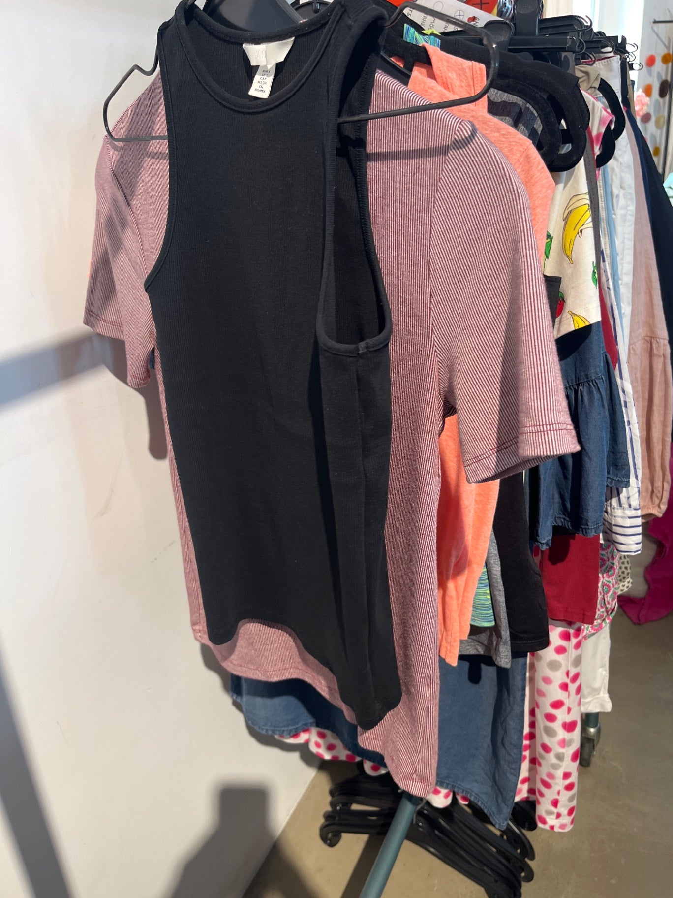 H&M Top Schwarz Gr.: S