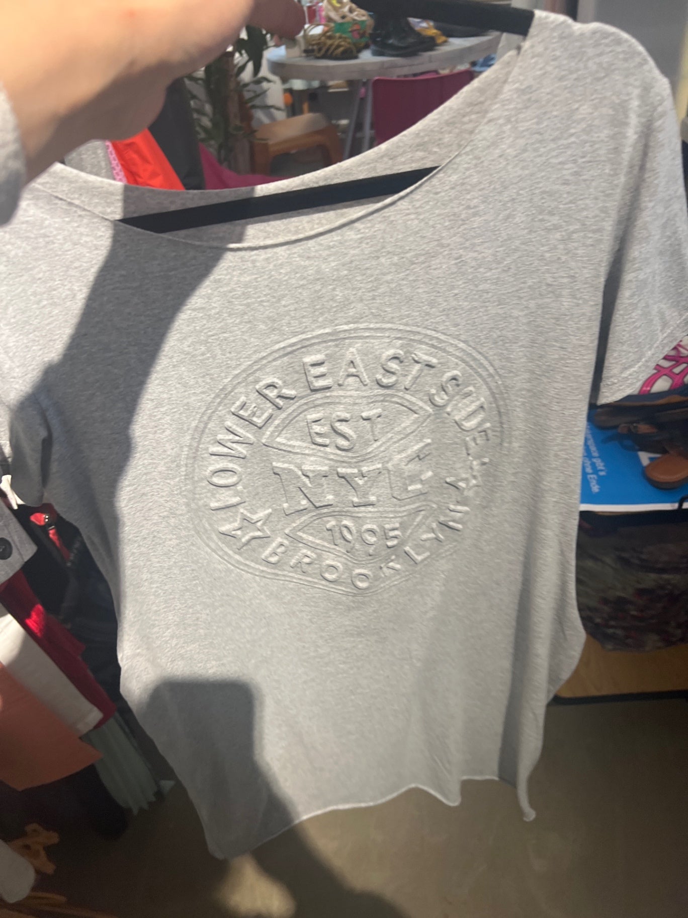 T-Shirt / Kleid Grau Gr.: S