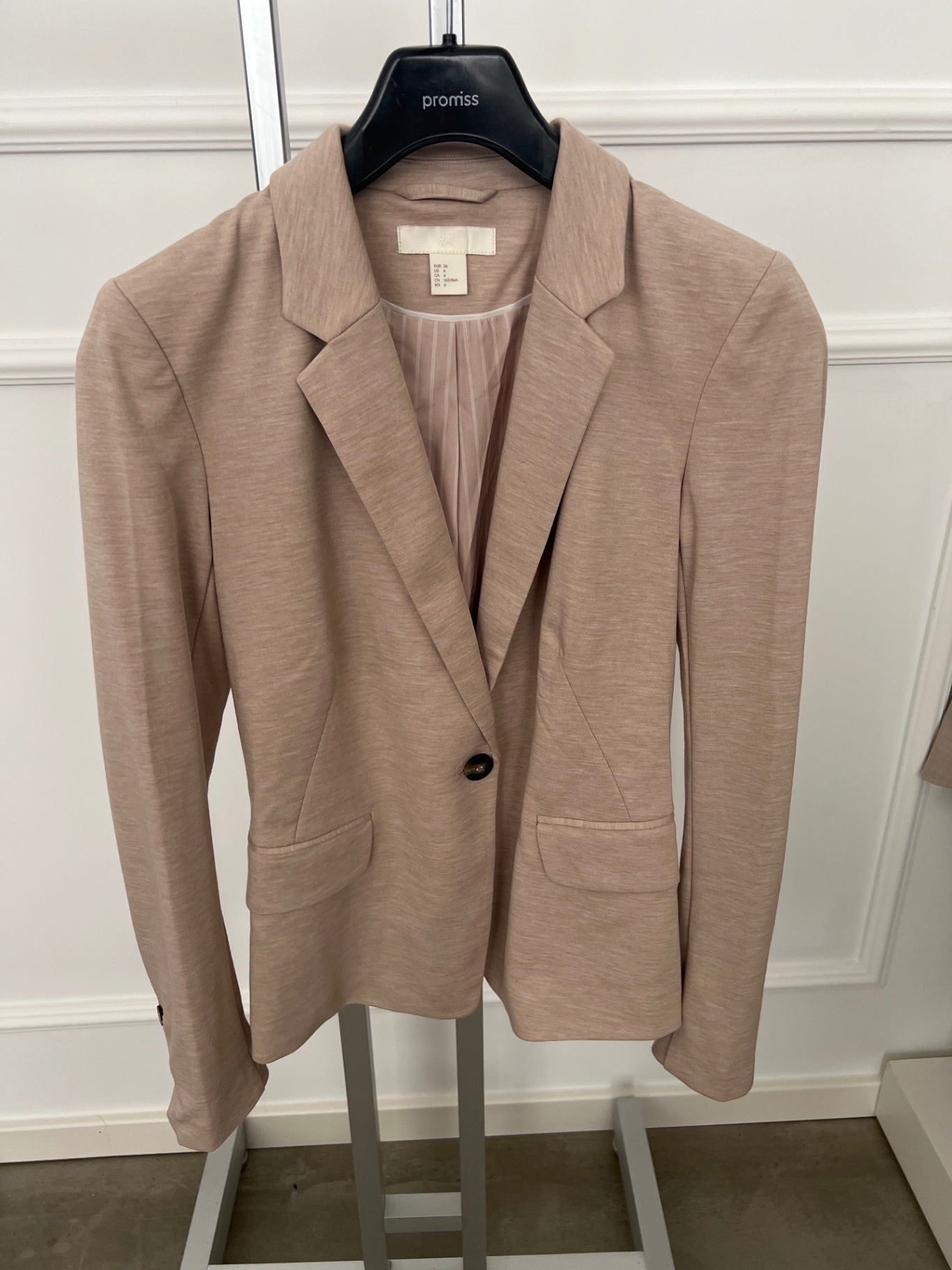 H&M Blazer 36 Beige