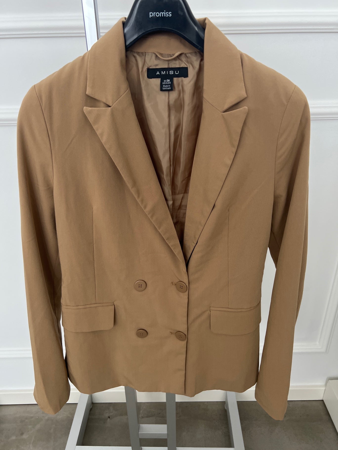 Amisu Blazer 36 Braun