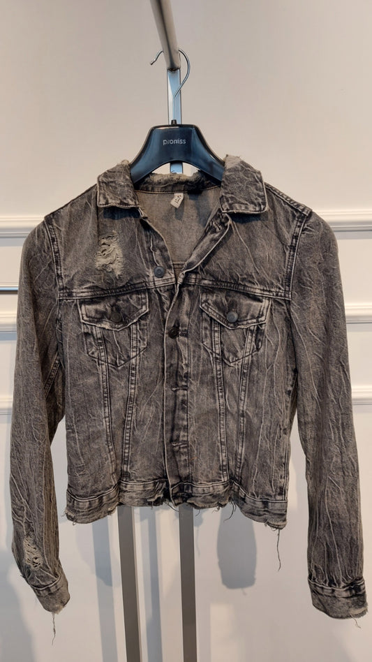 36 DIVIDED Jeansjacke Grau