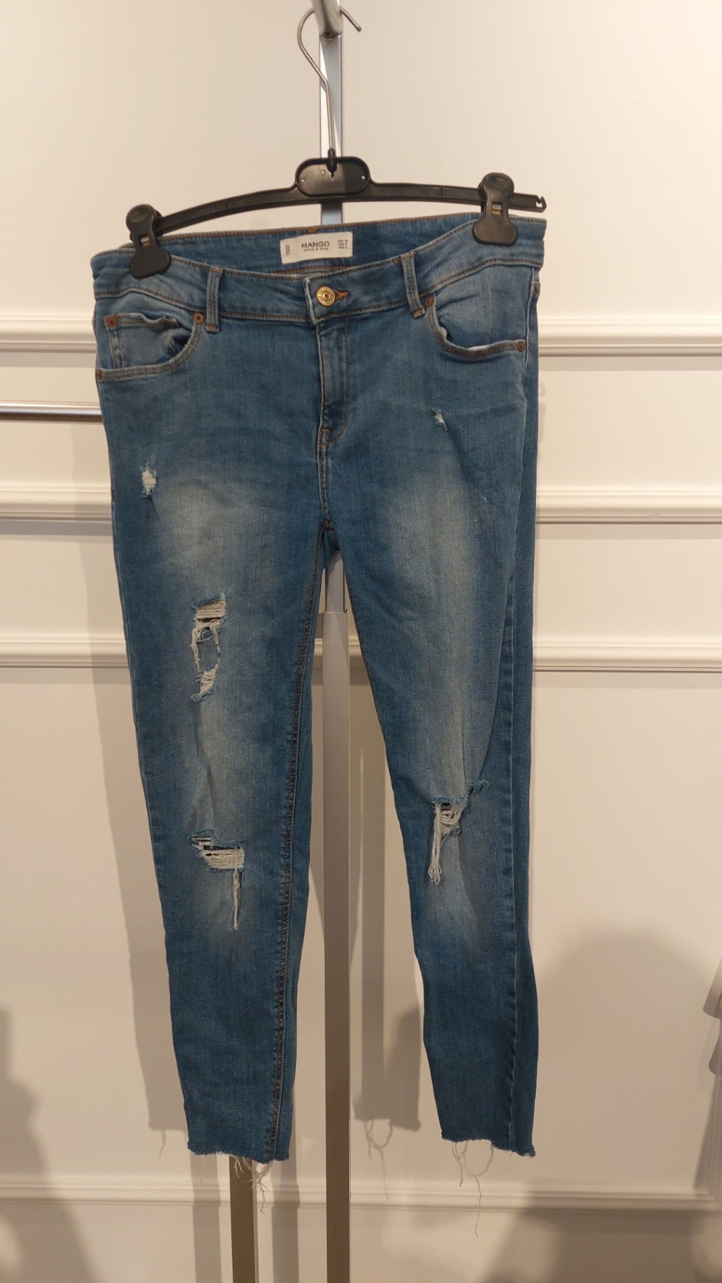 36 Mango Jeans Blau