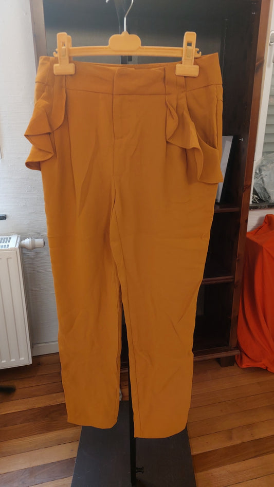 S / Teenager Vero Moda Hose Senfgelb