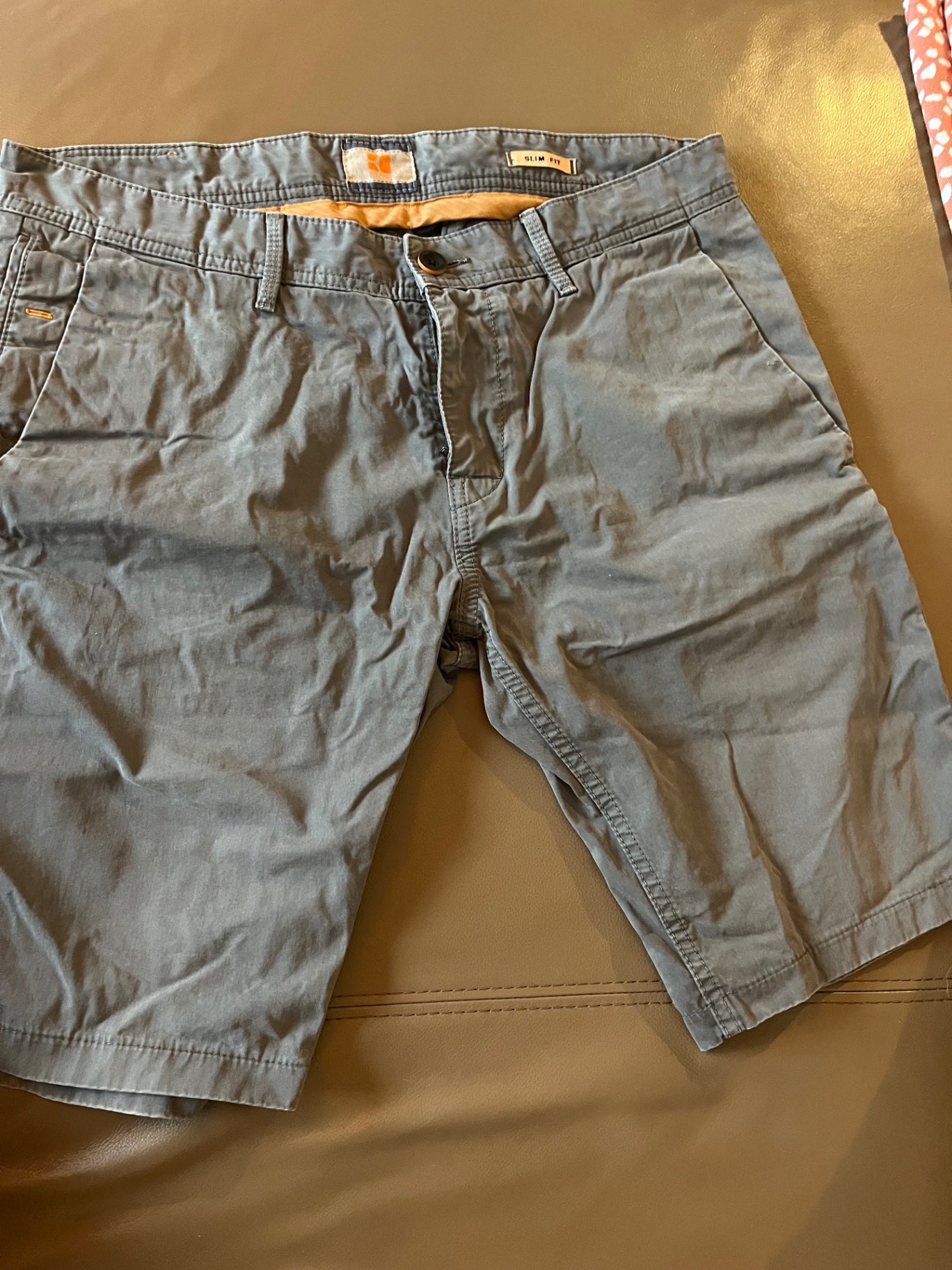 Boss orange Kurze Hose Grau
