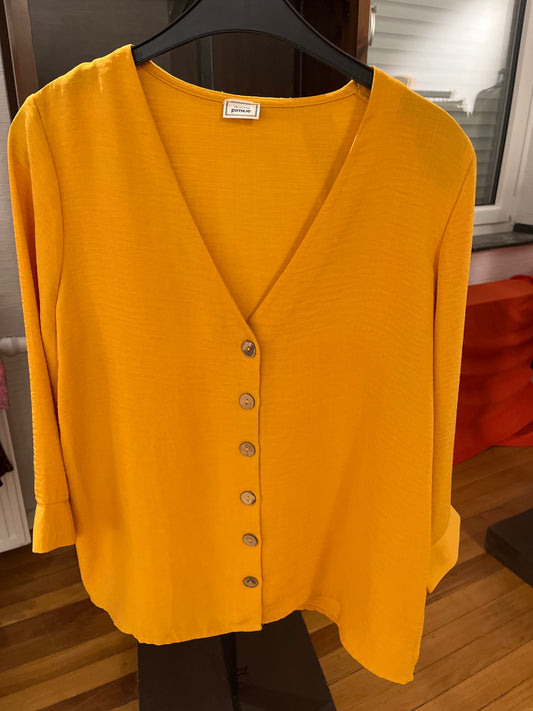 Pimkie Bluse Gelb