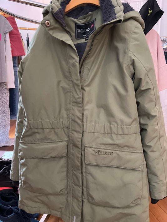 Trollkids Jacke Olivgrün