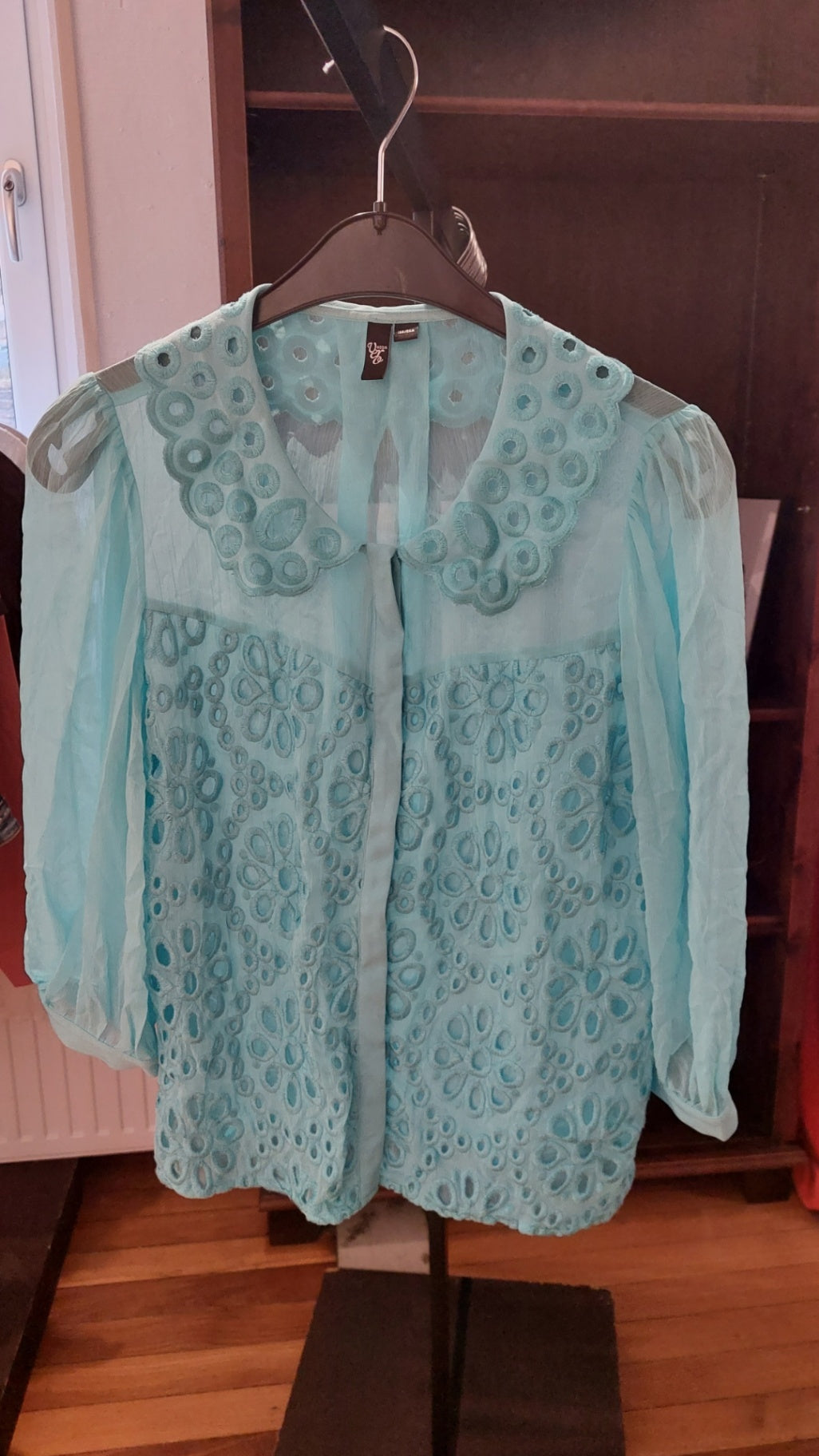 Vero Moda classic  Bluse Türkis