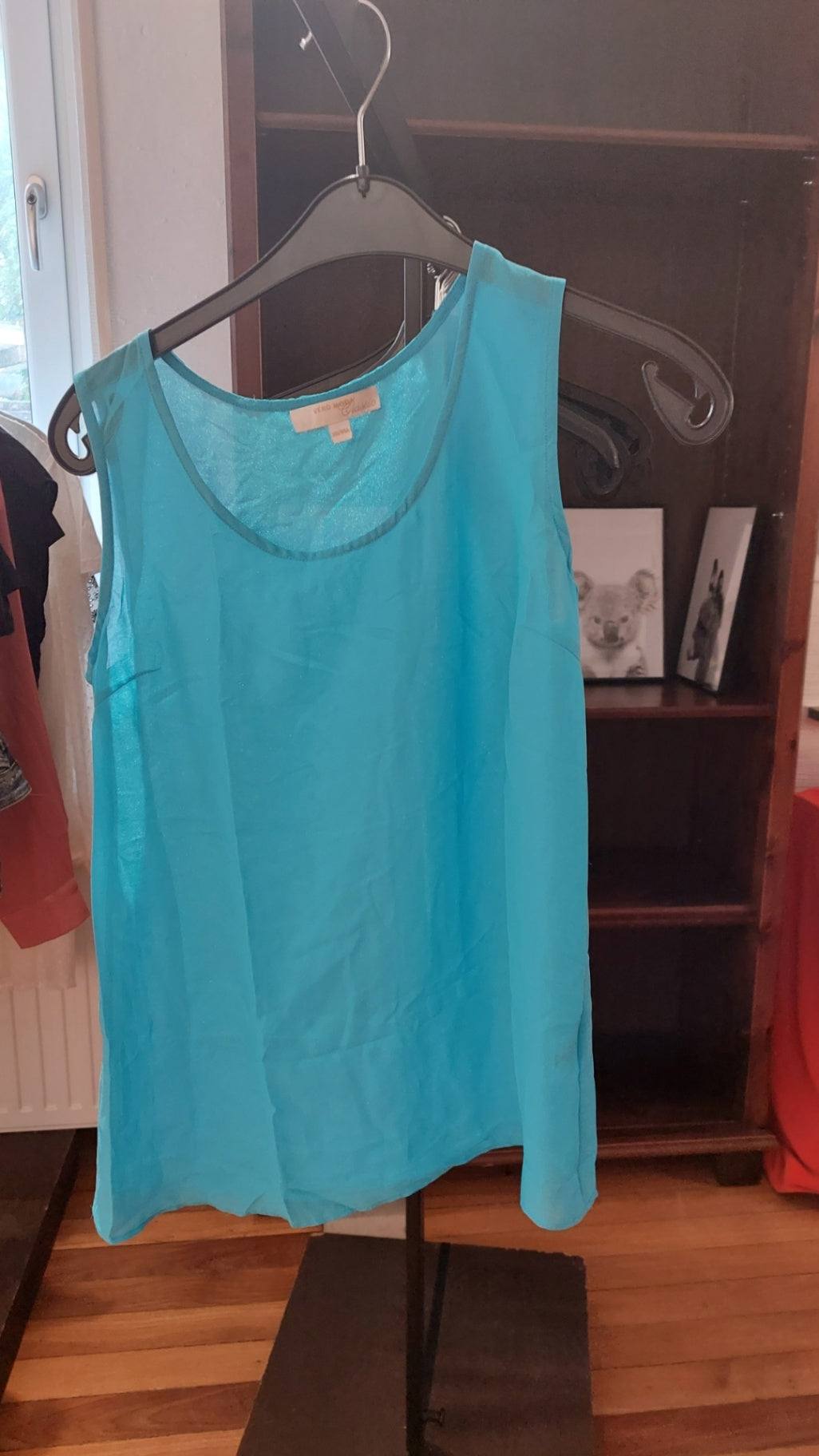 Vero Moda Ärmelloses Top Türkis
