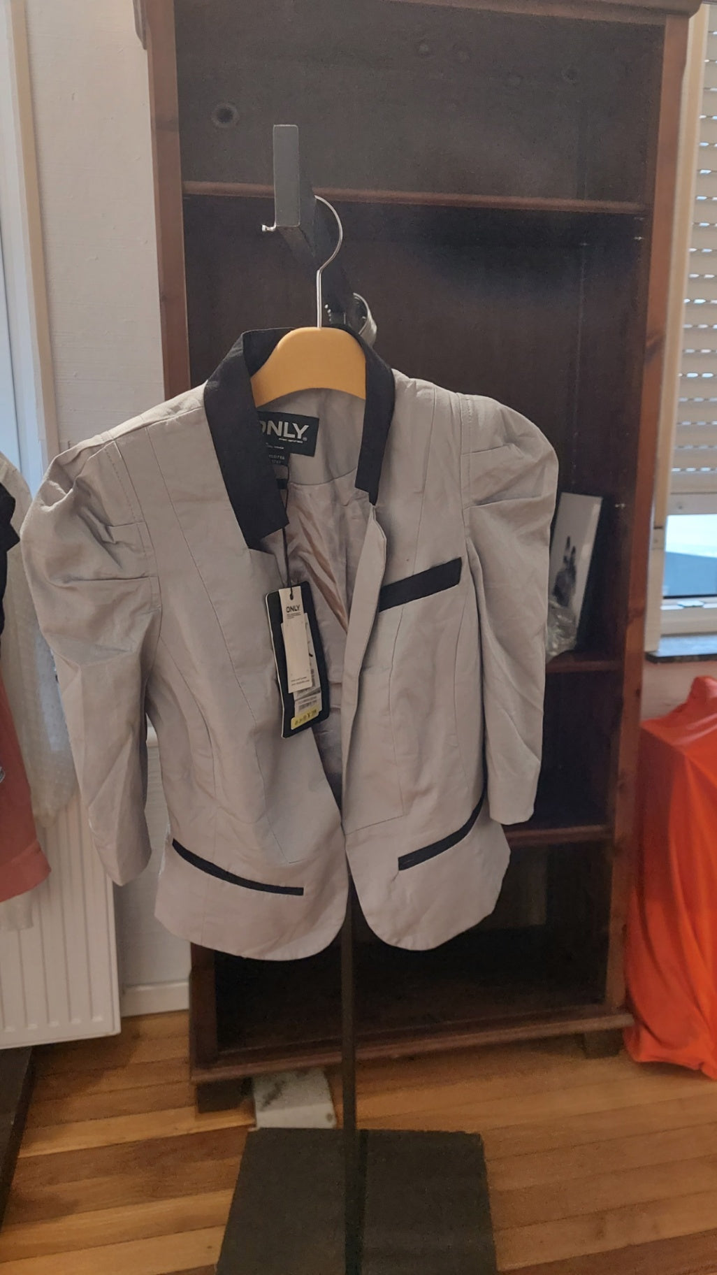 Only Blazer Grau / Schwarz