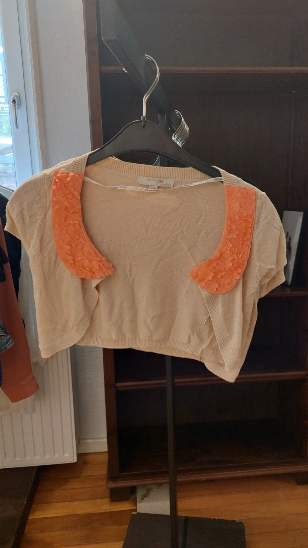 Vero Moda Bolero Beige und Rosa