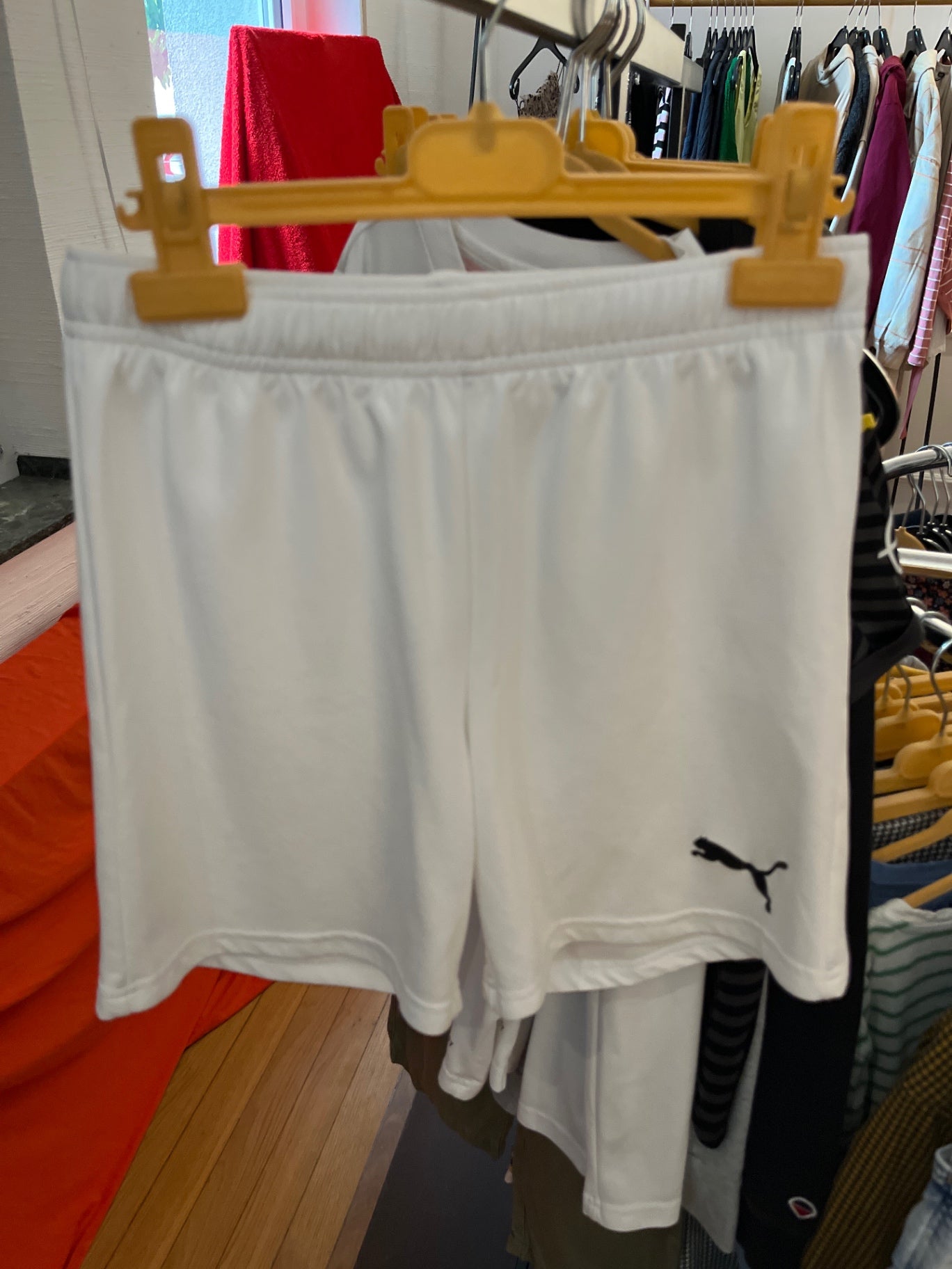 Puma Kurze Hose Weiß