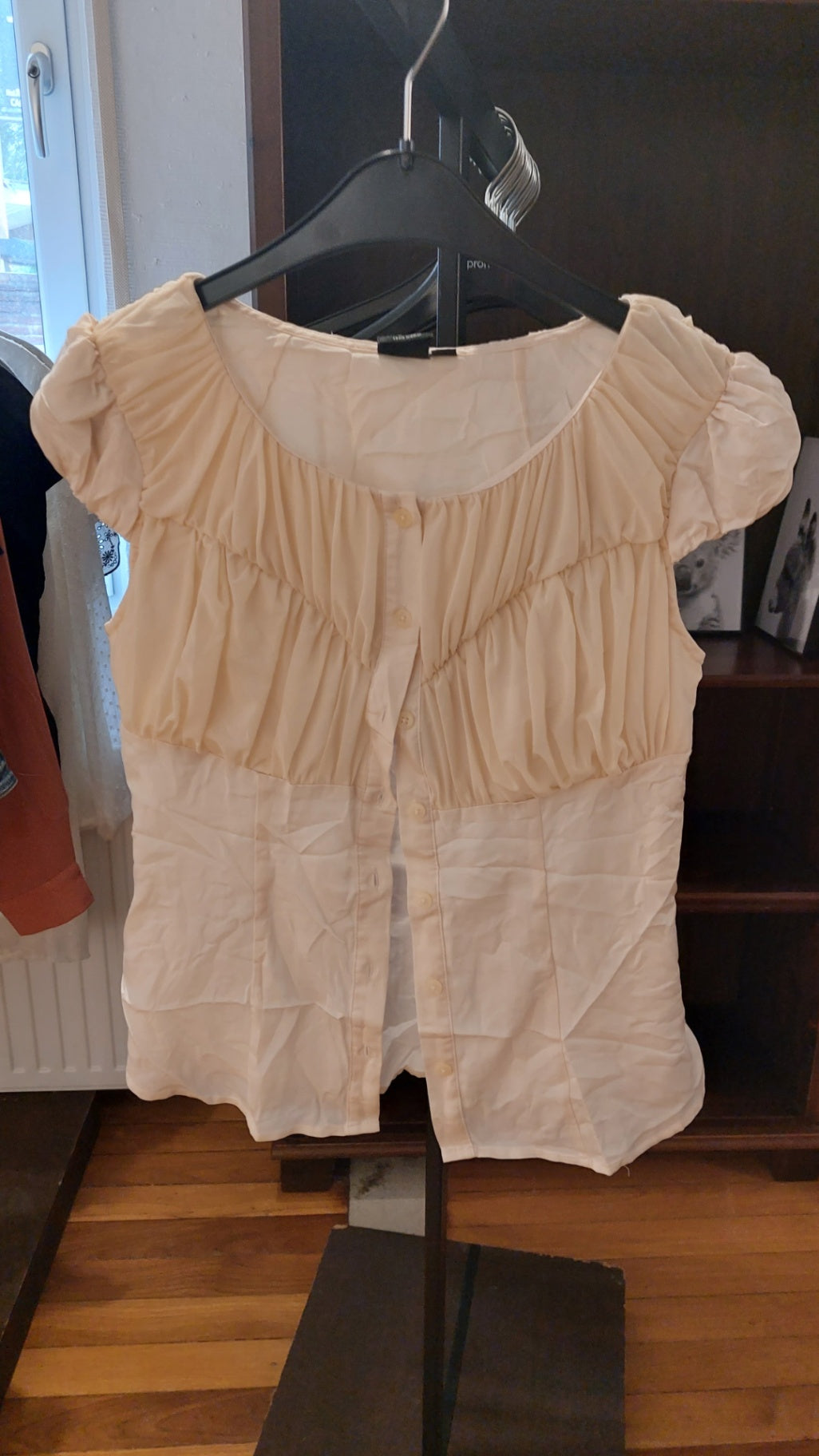 Vero Moda Bluse Beige/Creme