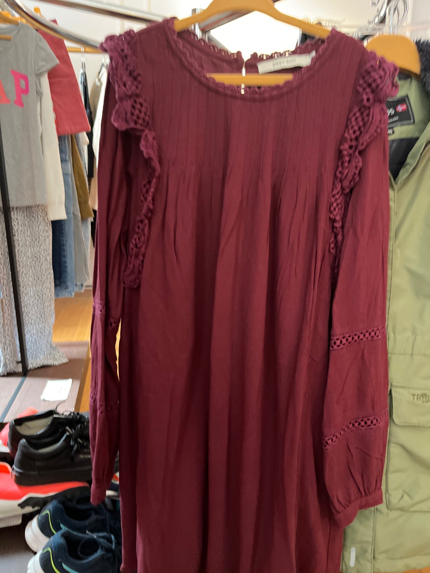 Sissy-Boy Kleid Bordeaux