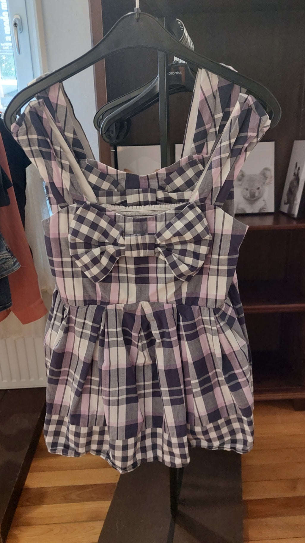 Vero Moda Top Mehrfarbig (schwarz, lila, weiß)