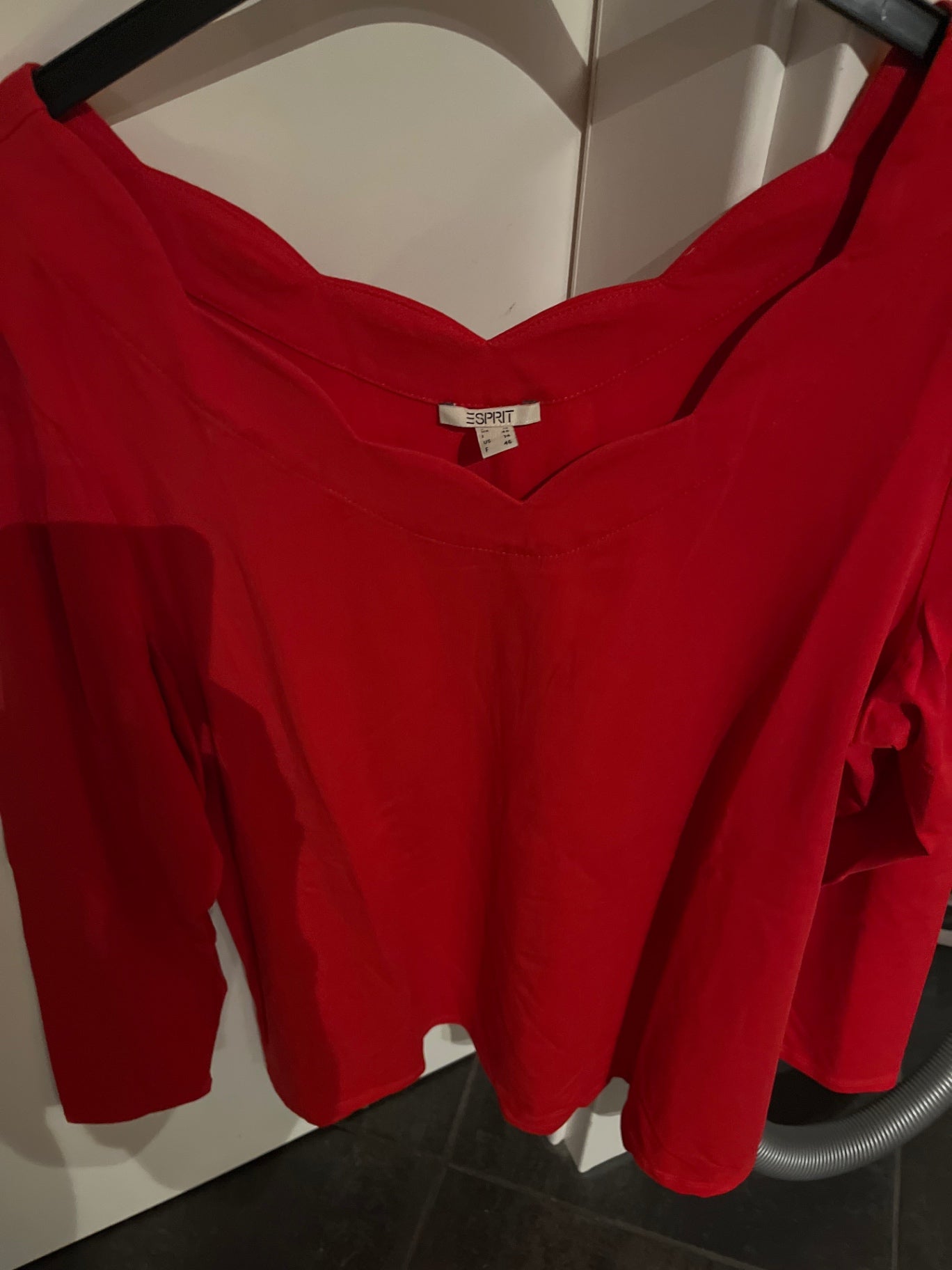 Esprit Langarmshirt Rot