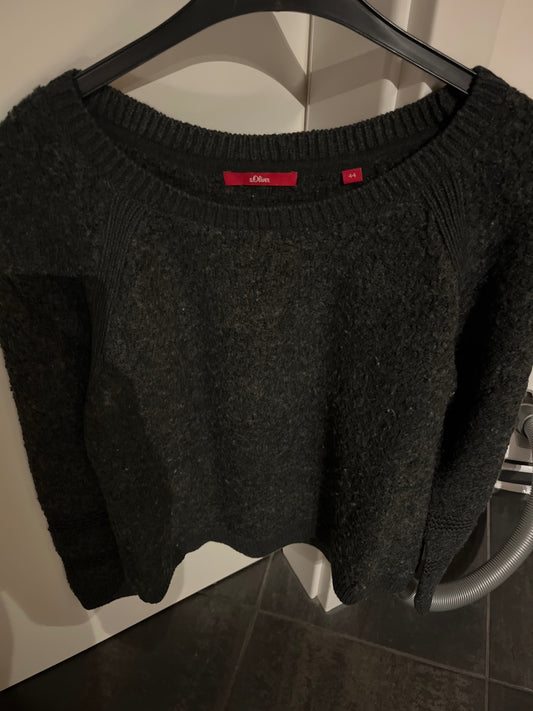 s.Oliver Pullover Dunkelgrau