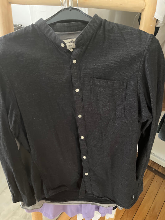 Tom Tailor Hemd Schwarz