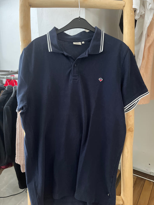 America today Poloshirt Dunkelblau