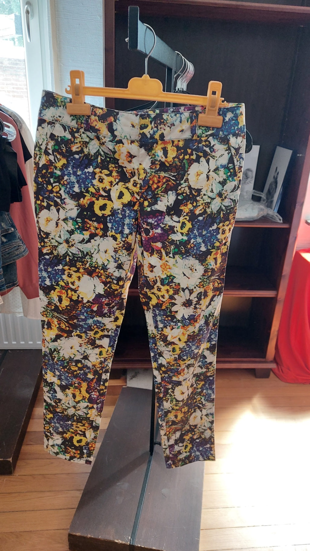 Vero Moda classic  Hose Mehrfarbig Blumenmuster