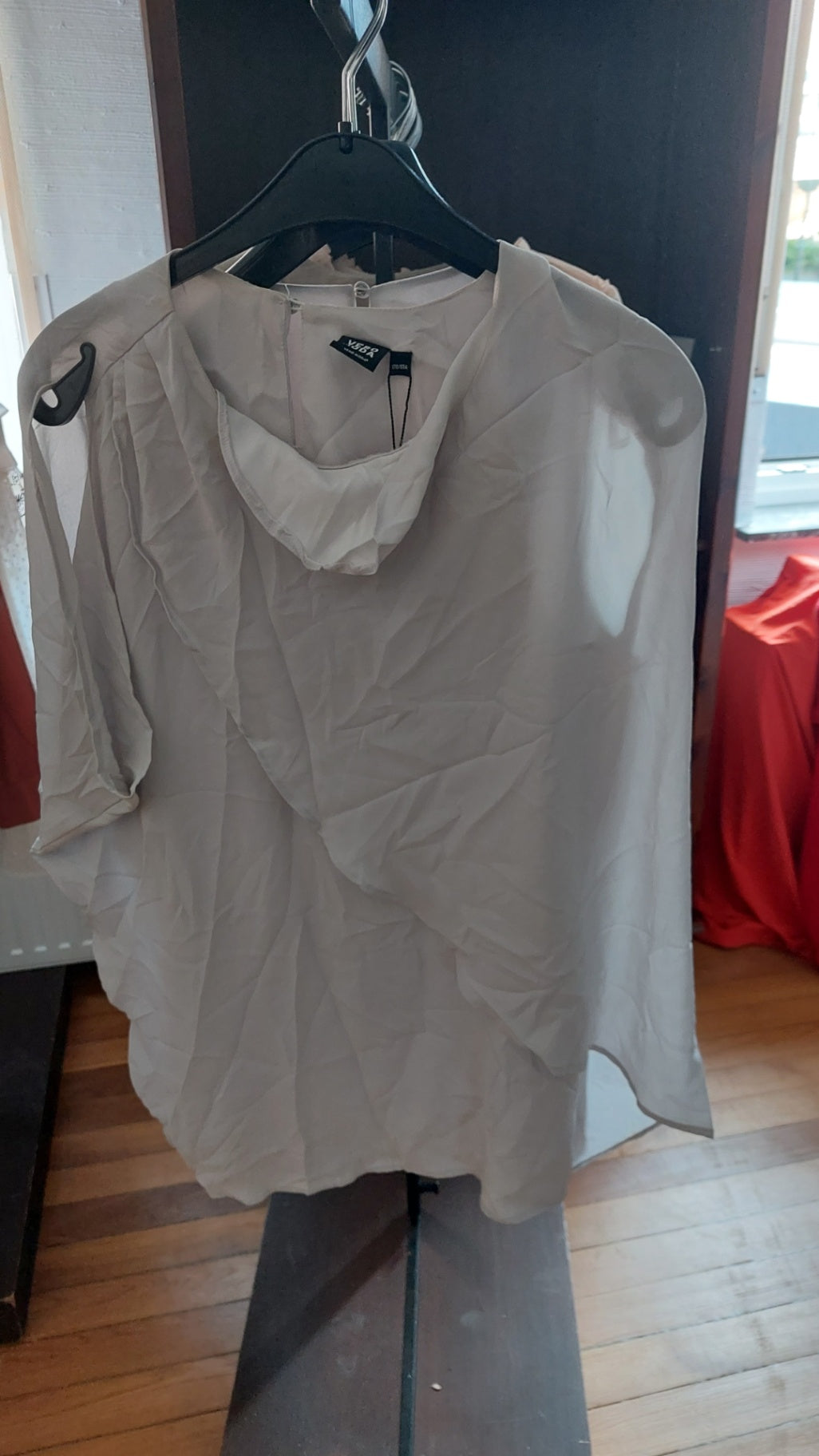 Vero Moda Bluse Hellgrau