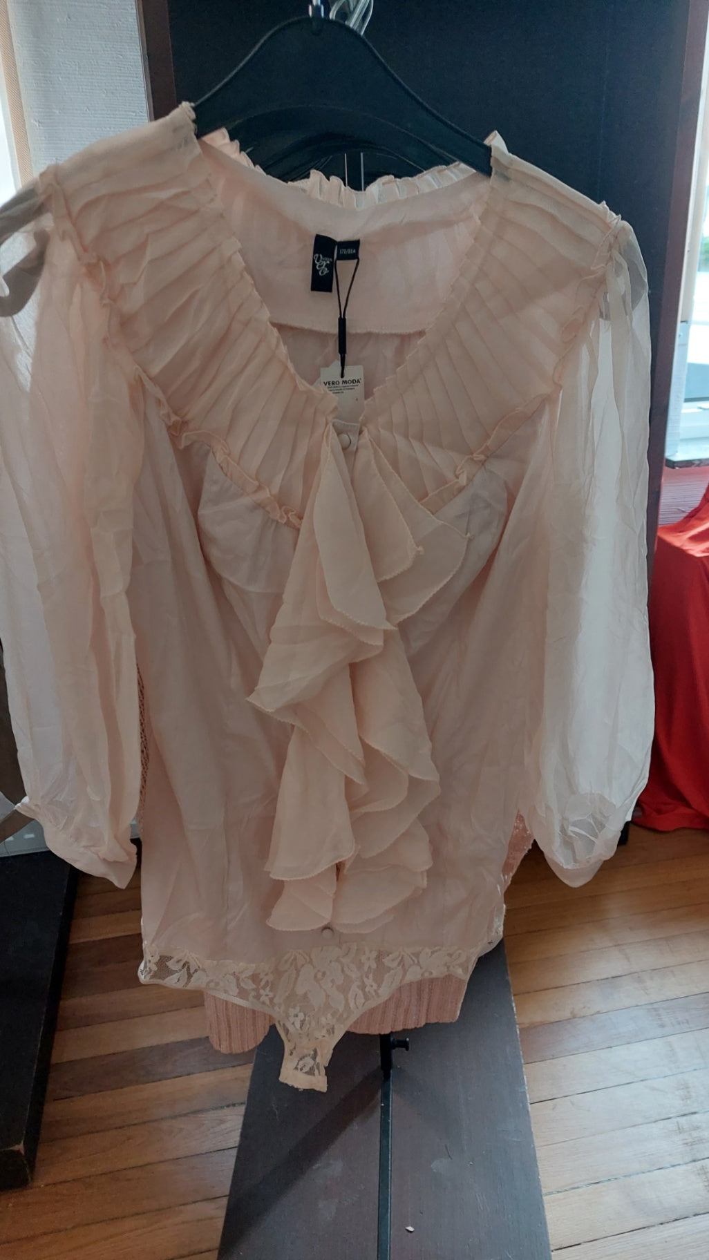 Vero Moda Bluse Hautfarbe