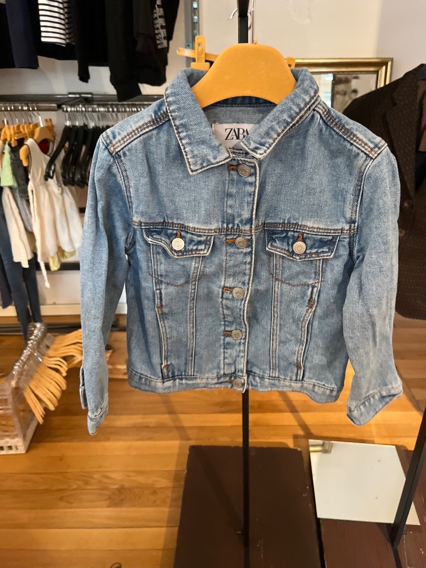 Zara Jacke Blau