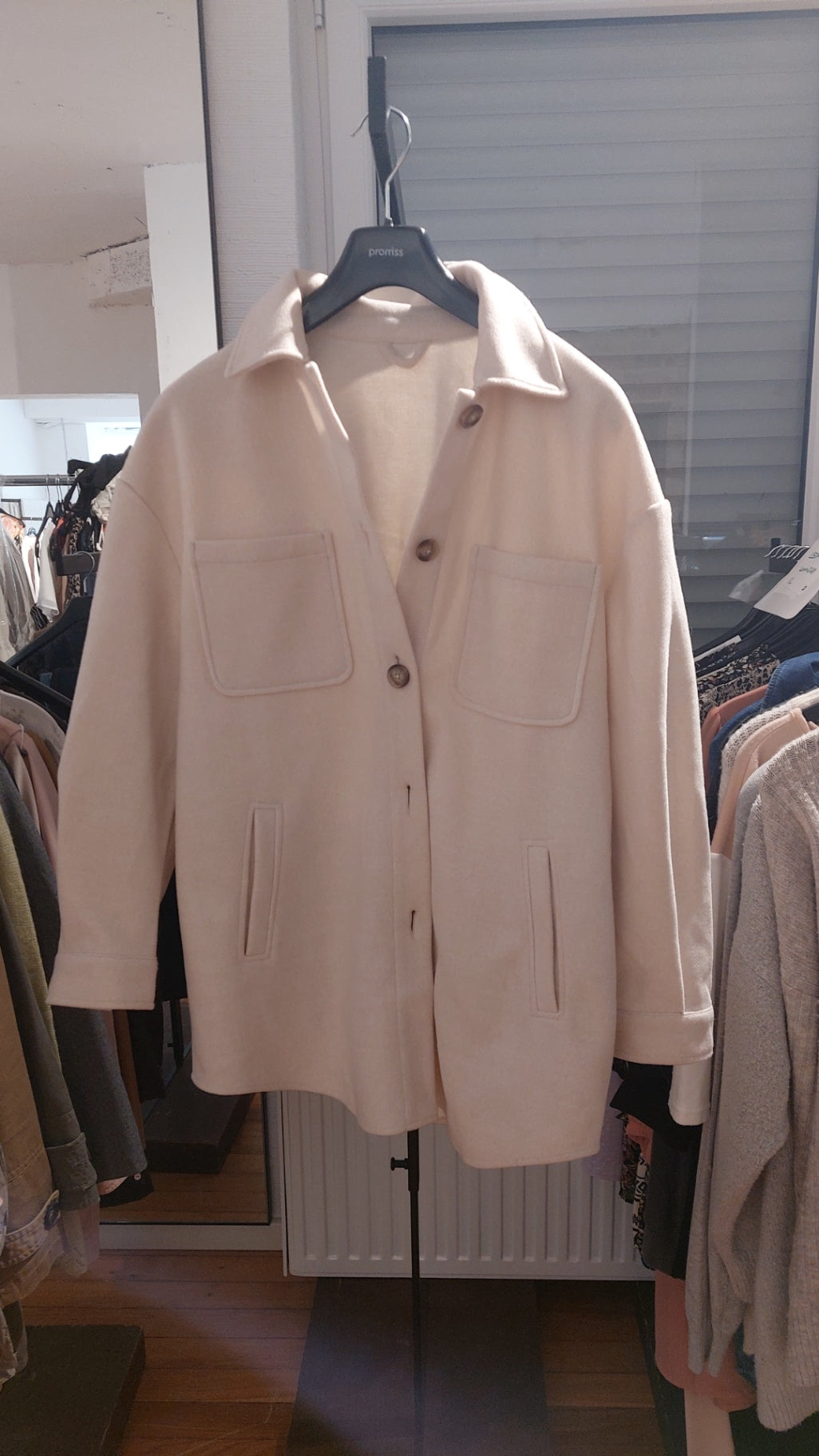 Vila Jacke Beige