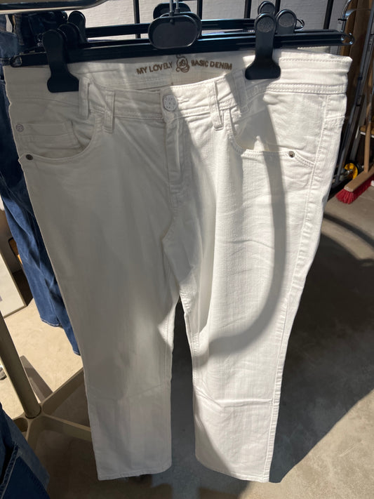 s.Oliver Jeans Weiß