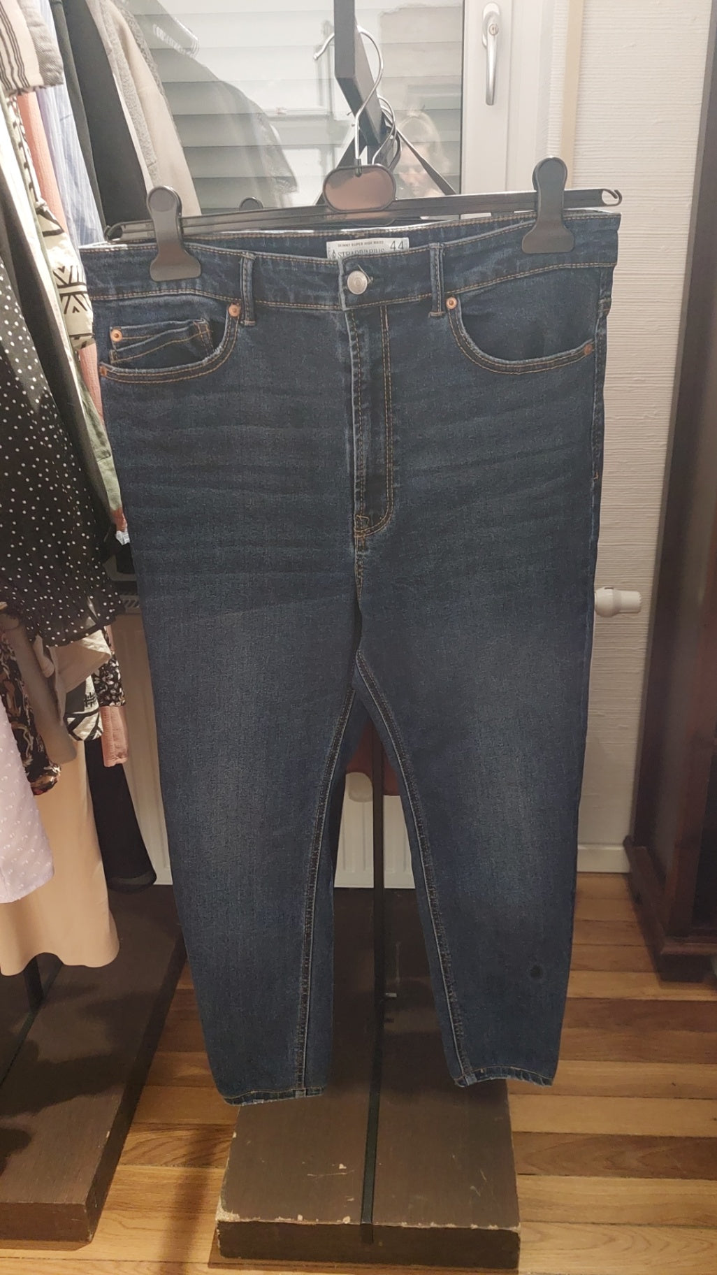 Stradivarius  Hose Dunkelblau