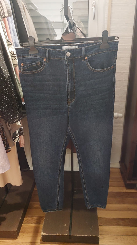 Stradivarius  Hose Dunkelblau