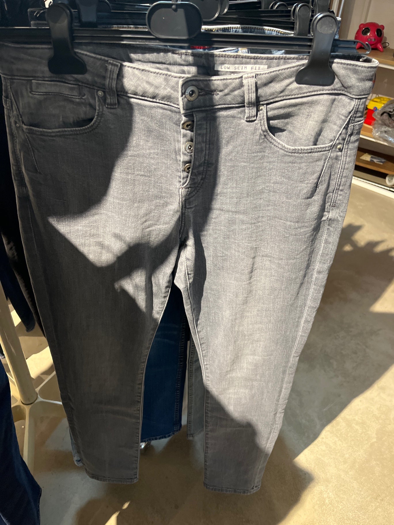 EDC  Jeans Grau low slim fit