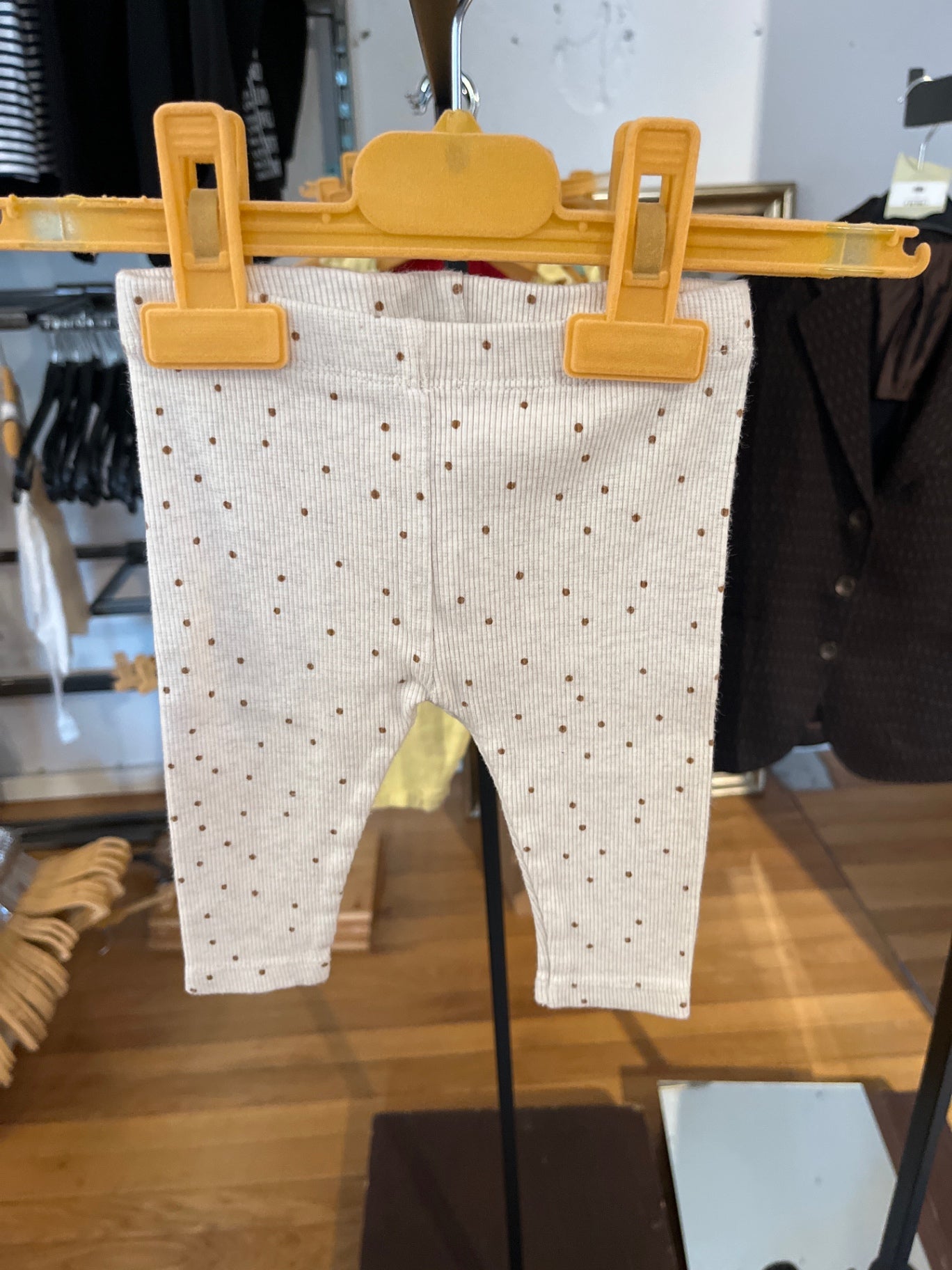 Zara Leggings Beige und braun