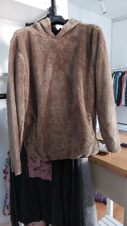 Antargo  Kapuzensweatshirt Braun