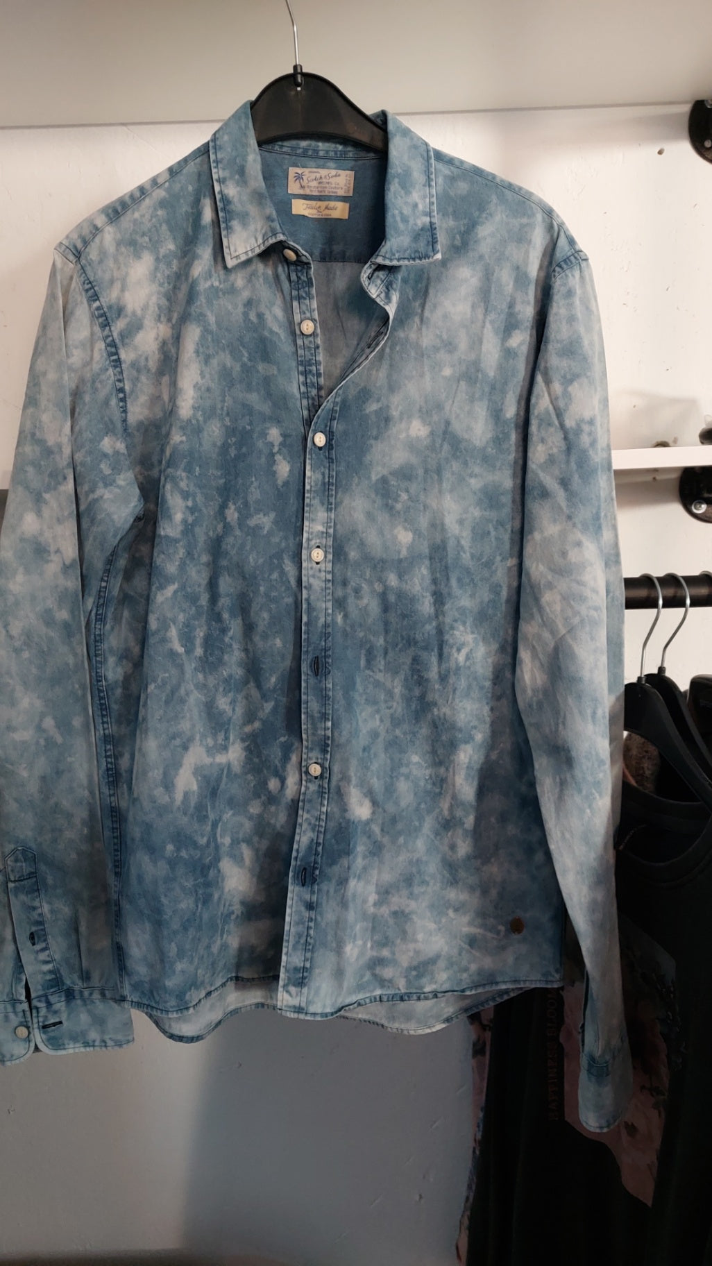 Scotch & Soda Hemd Blau
