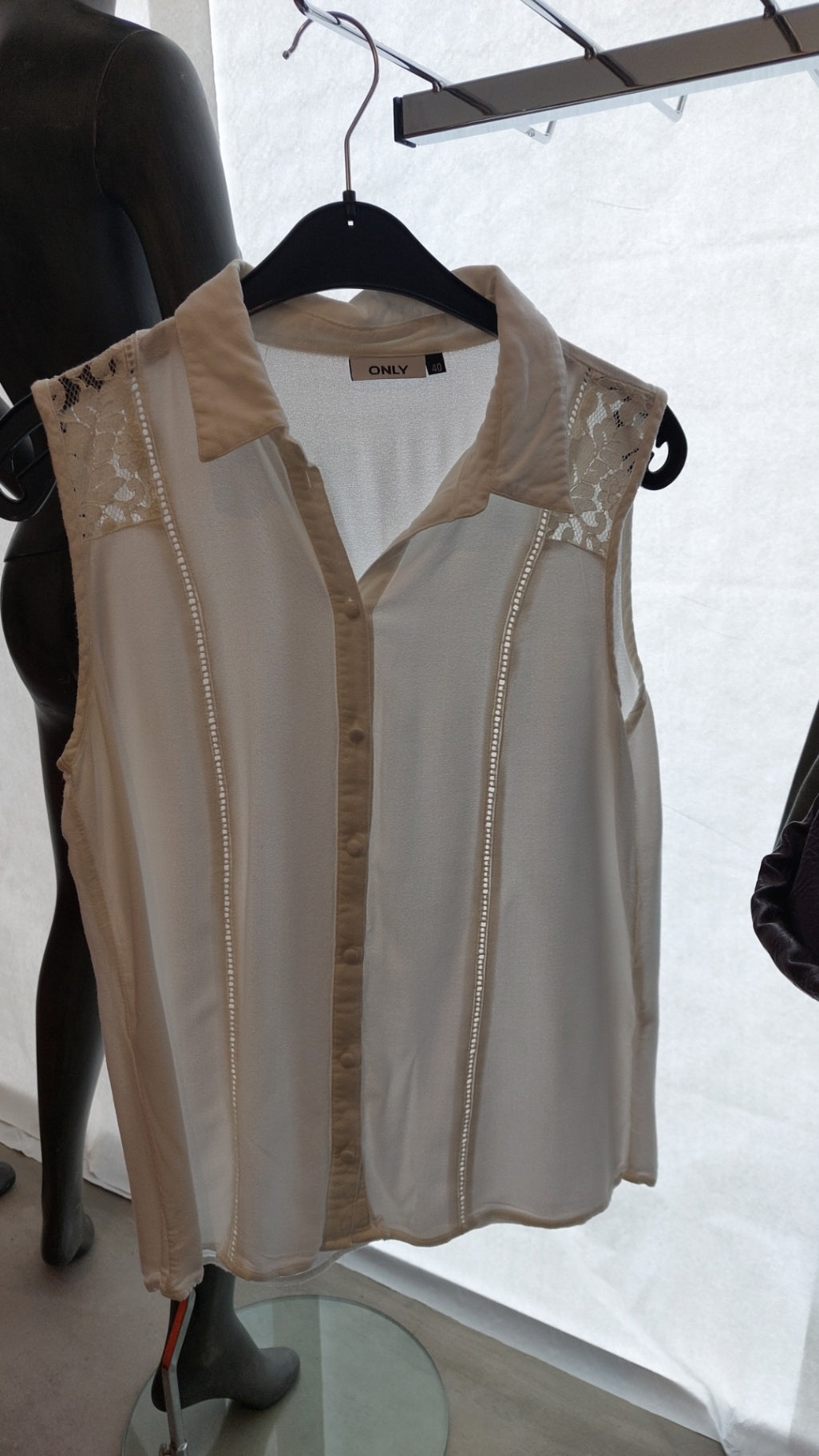 ONLY Bluse Weiß