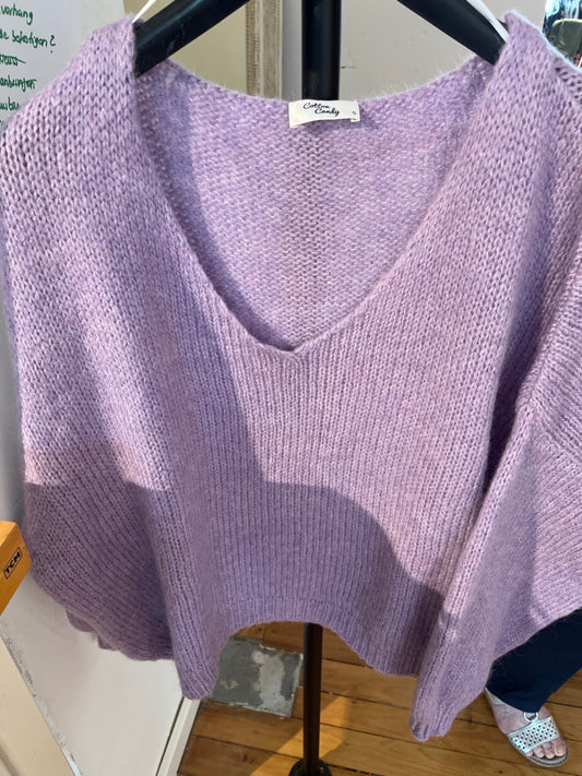 Cotton Candy Pullover Lila