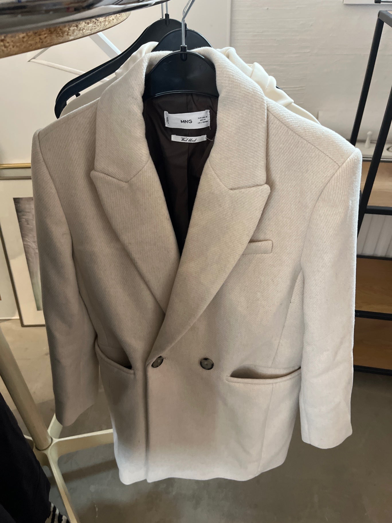 Mango Blazer Beige
