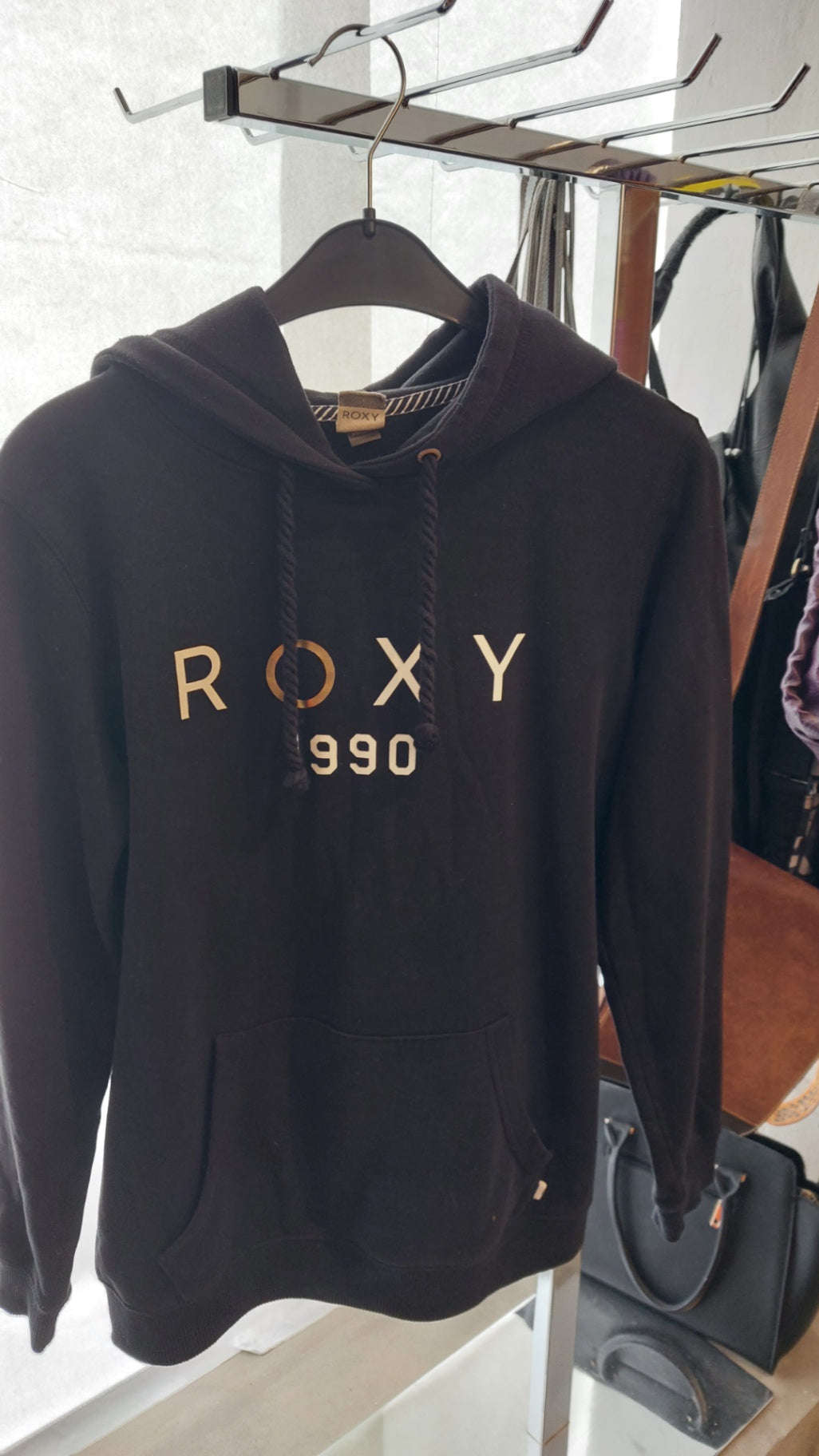 Roxy Kapuzenpullover Schwarz