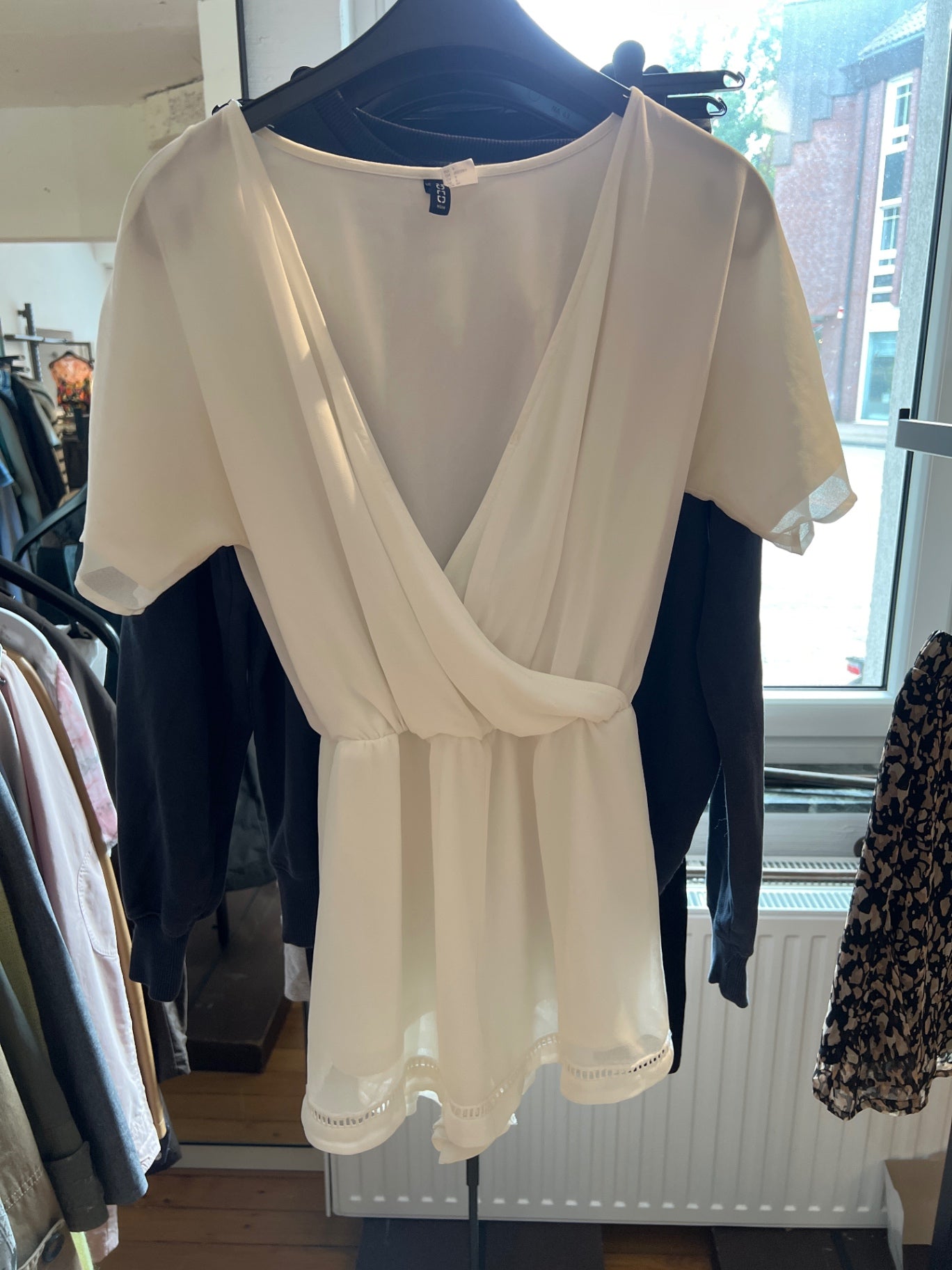 H&M Jumpsuit Weiß