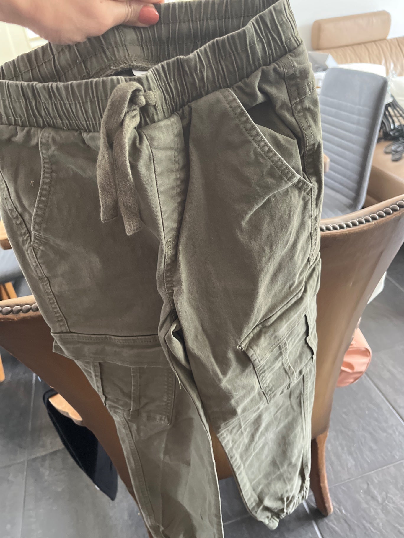 Yigga Cargohose Olivgrün