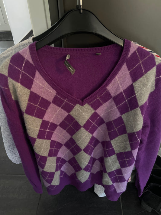 Sandra Pabst Pullover Lila, 100% Kaschmir