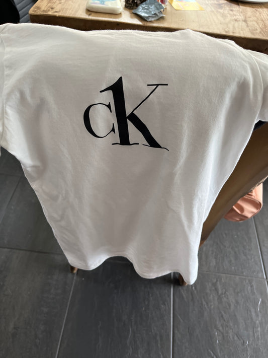 Calvin Klein T-Shirt Weiß