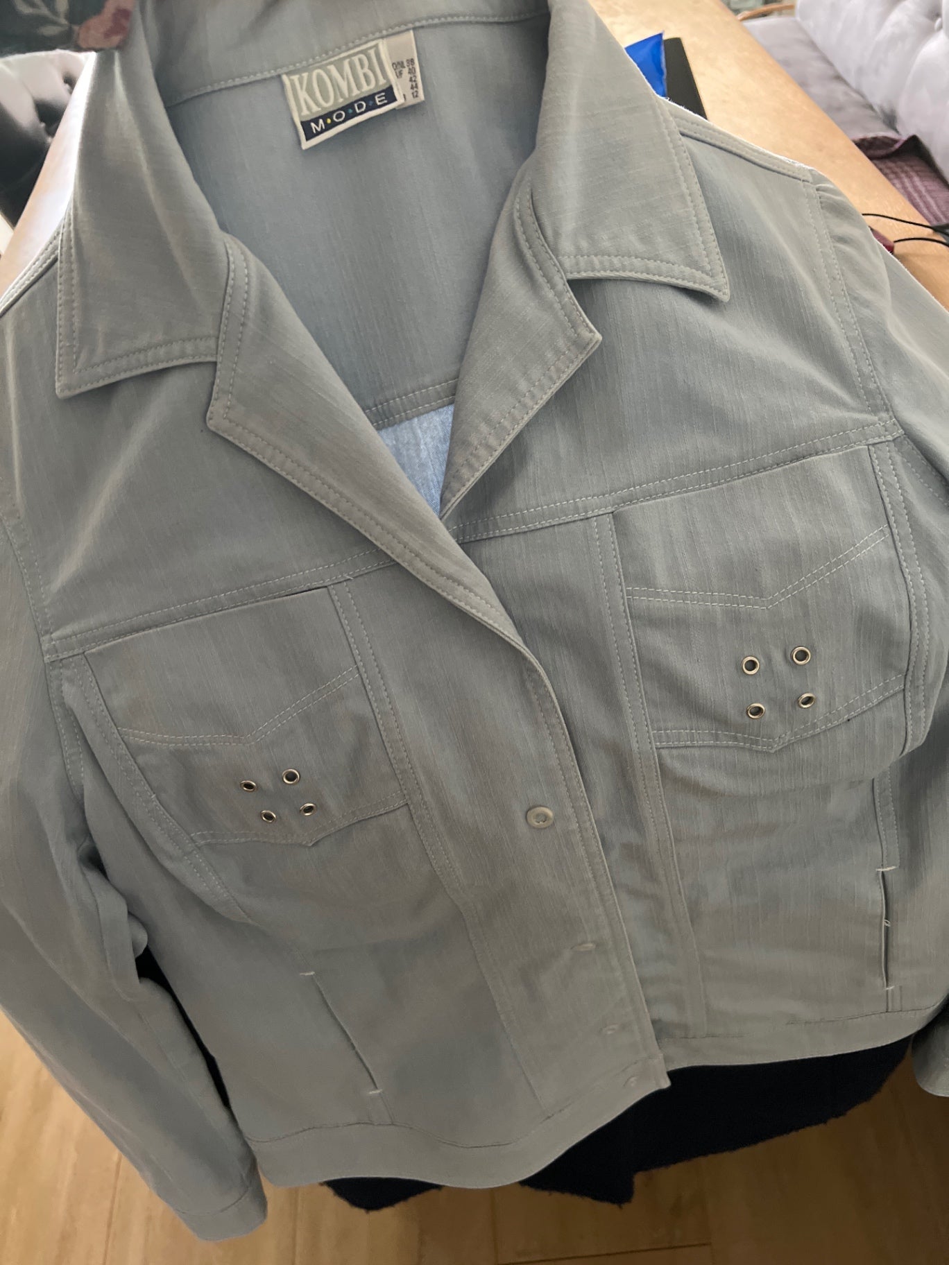 KOMBI MODE Vintage Jacke Grau
