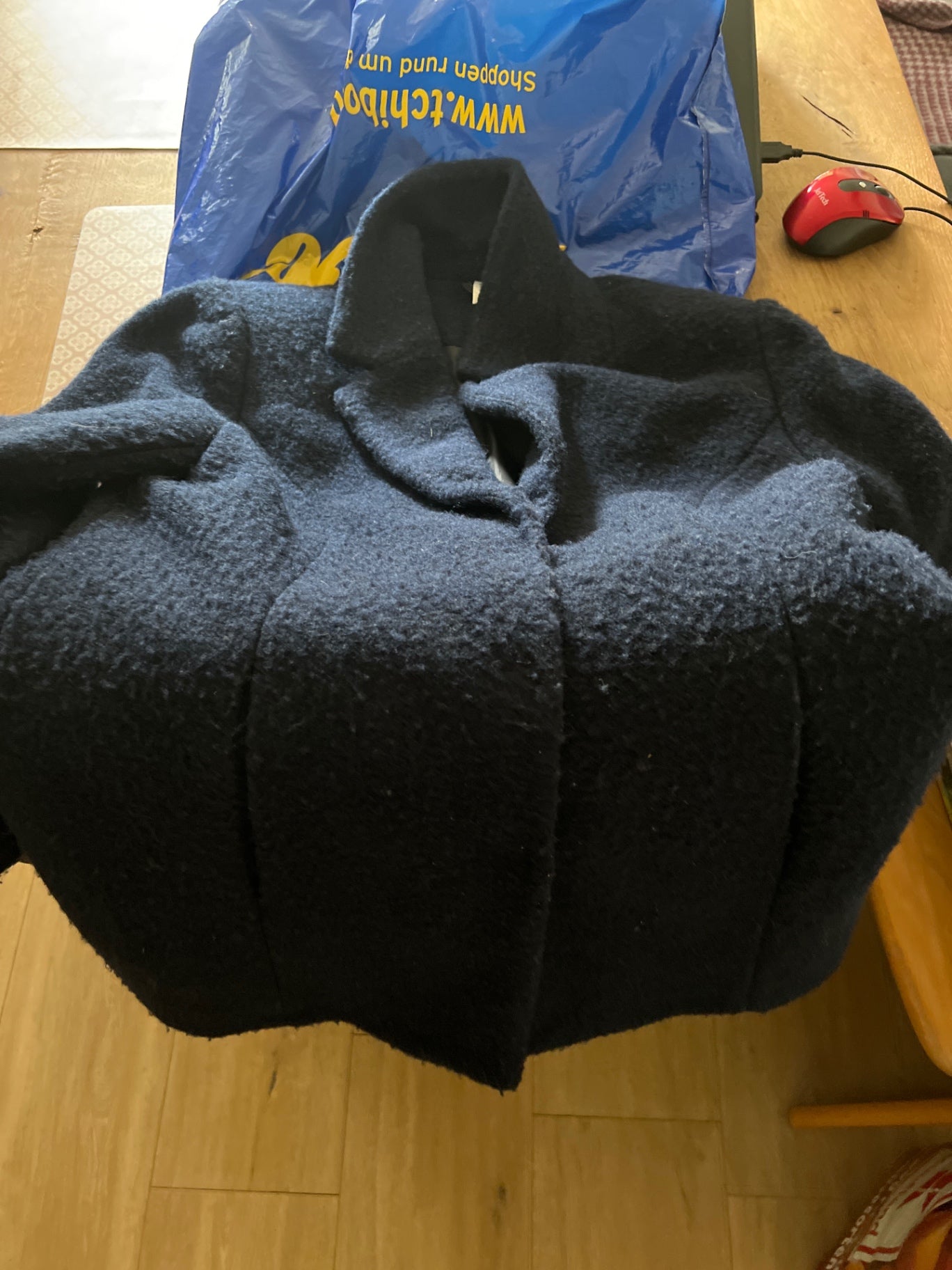 AProductZ Mantel Dunkelblau