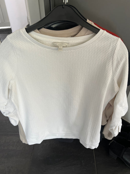 Tom Tailor denim Pulli  Weiß