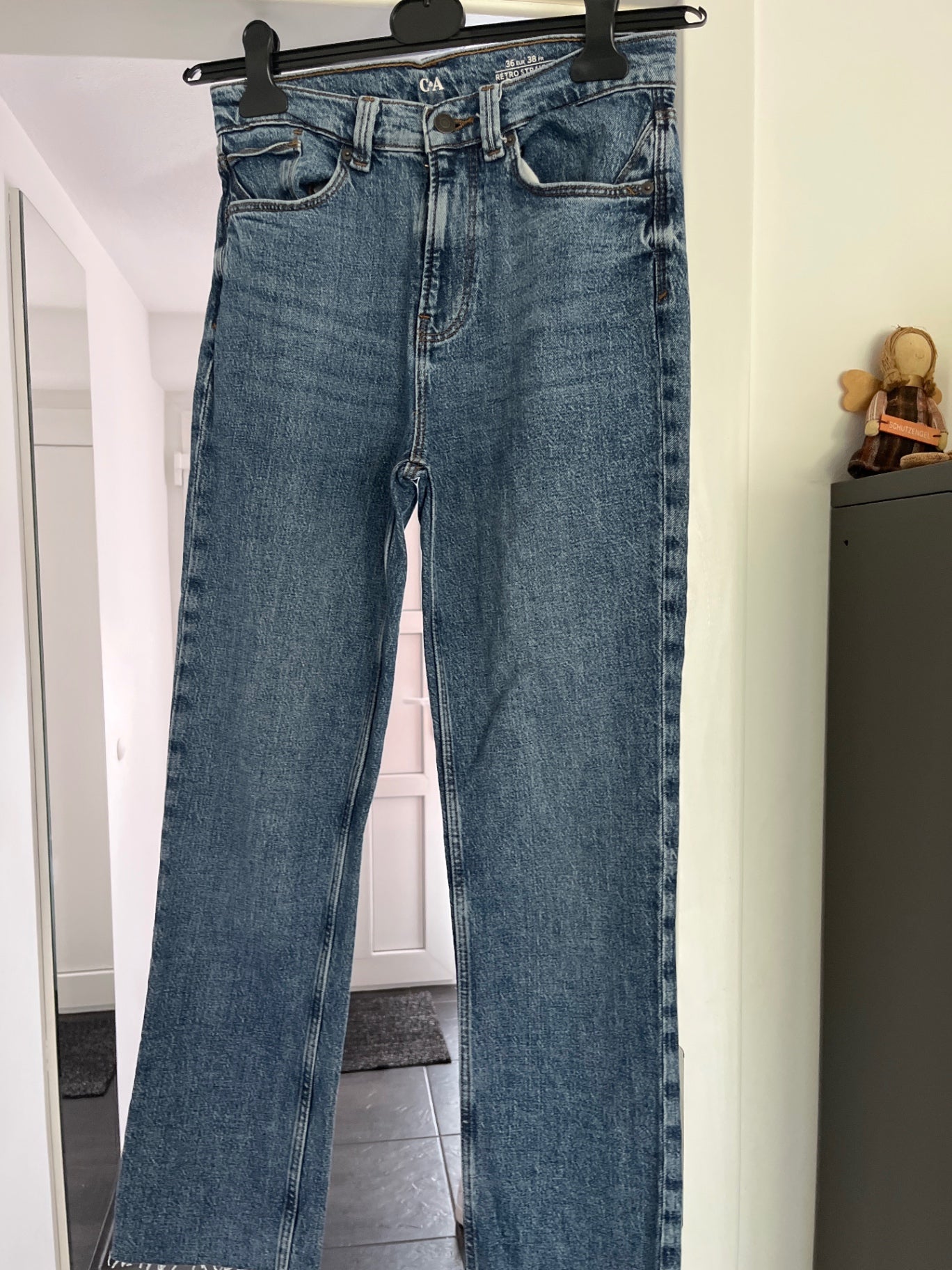 C&A Retro straight  Jeans Blau