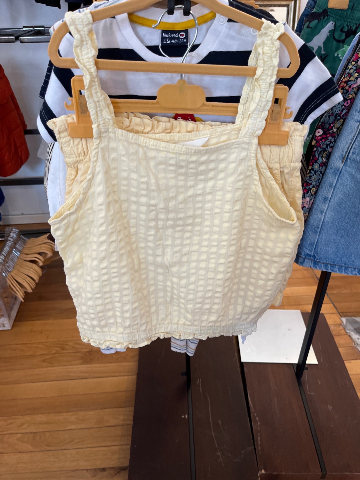 H&M Top+Hose Gelb
