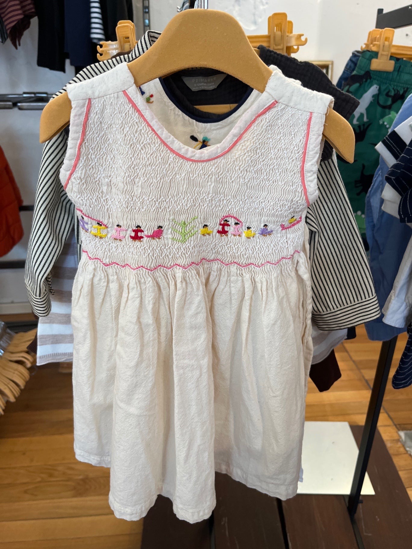 Kleid beige