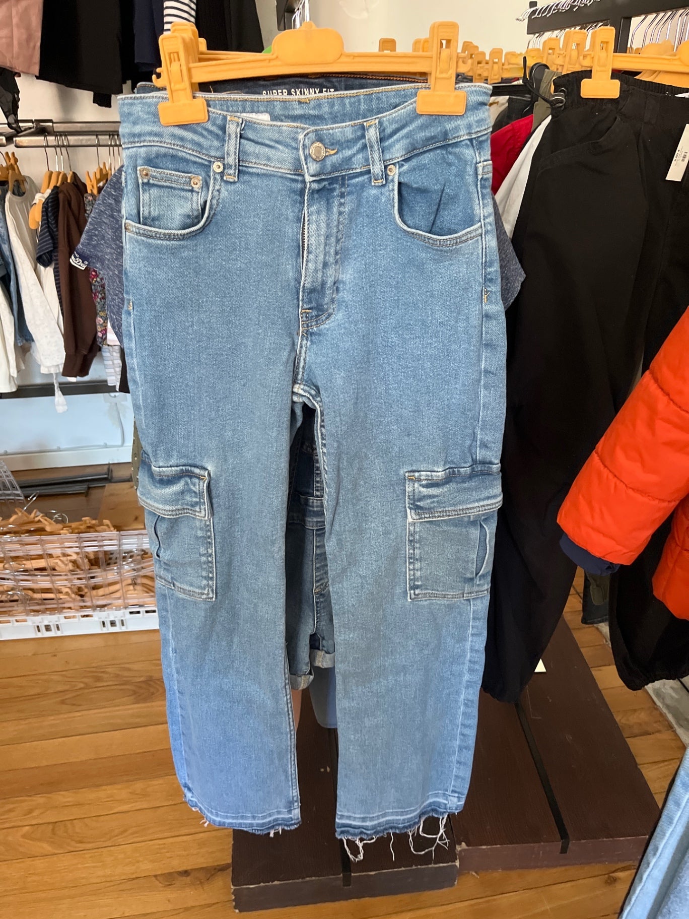 Zara Jeans Blau