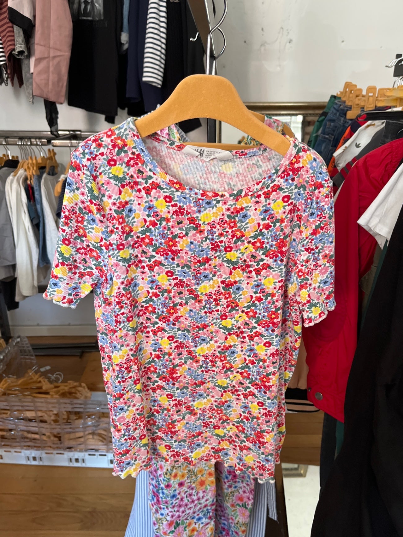 H&M T-Shirt Mehrfarbig